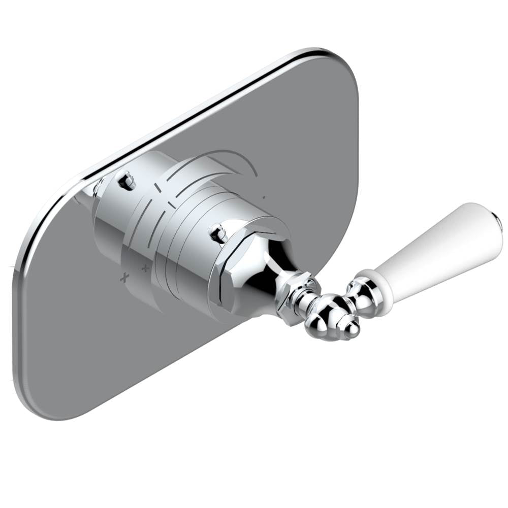 THG - Trim for THG thermostatic valve, rough part supplied with fixing box ref.5 200AE/US - Matt Umber PVD