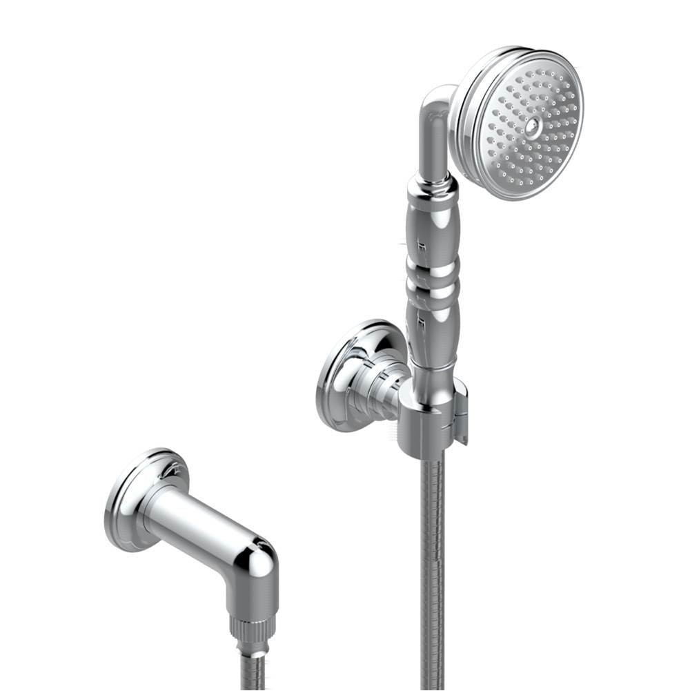 THG - Wall mounted handshower with separate fixed hook - Matt Umber PVD
