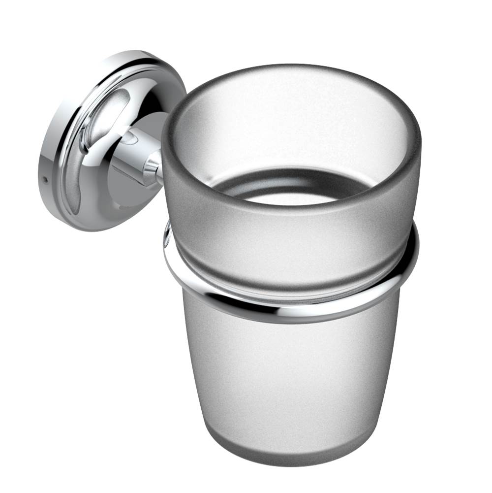 THG - Tumbler holder, wall mounted - Matt Umber PVD