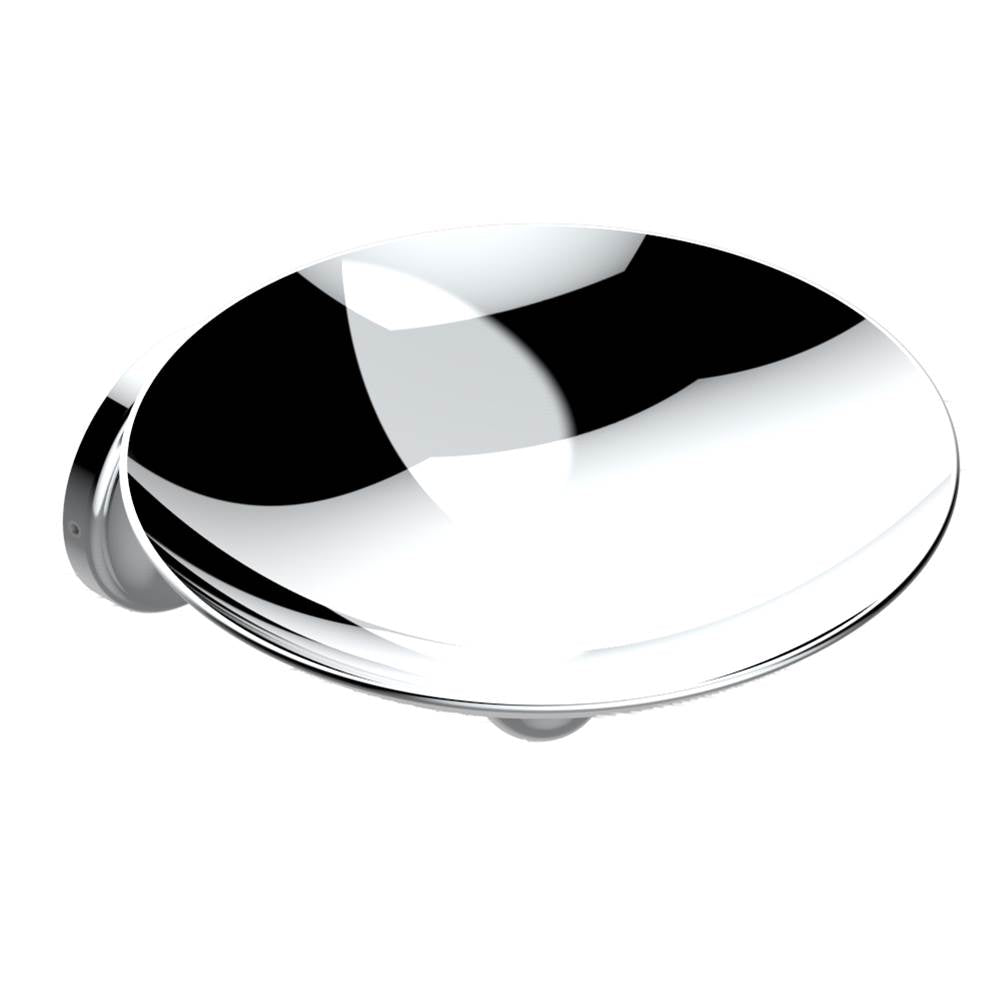 THG - Soap dish, wall mounted, 6'' diameter - Matt Umber PVD