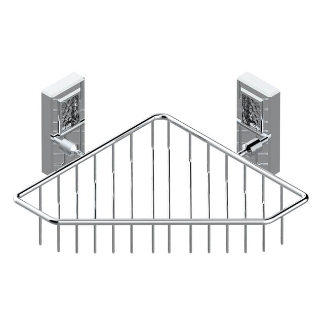 THG - Large corner soap basket, wall mounted - Matt Umber PVD