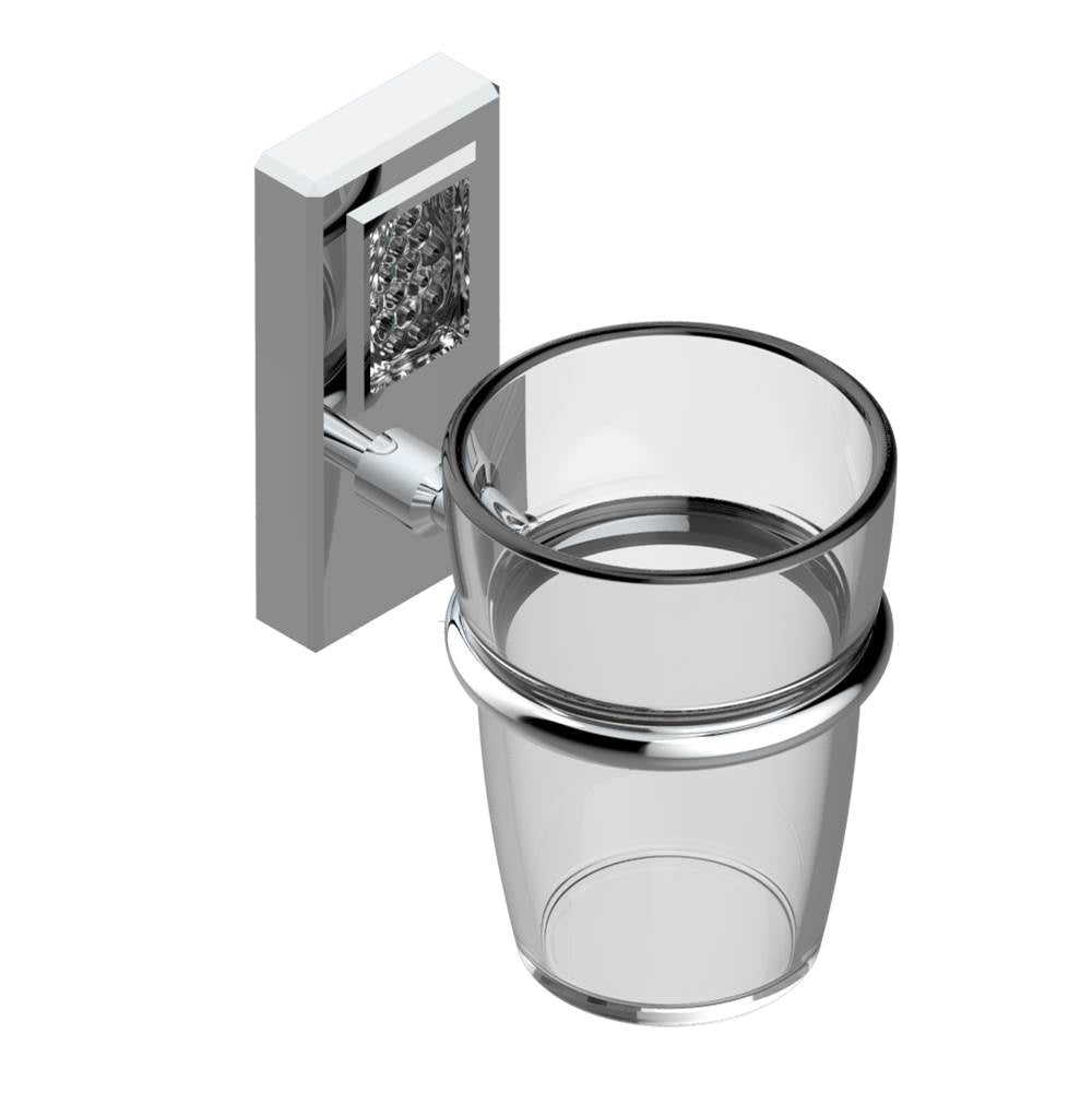 THG - Tumbler holder, wall mounted - Matt Umber PVD