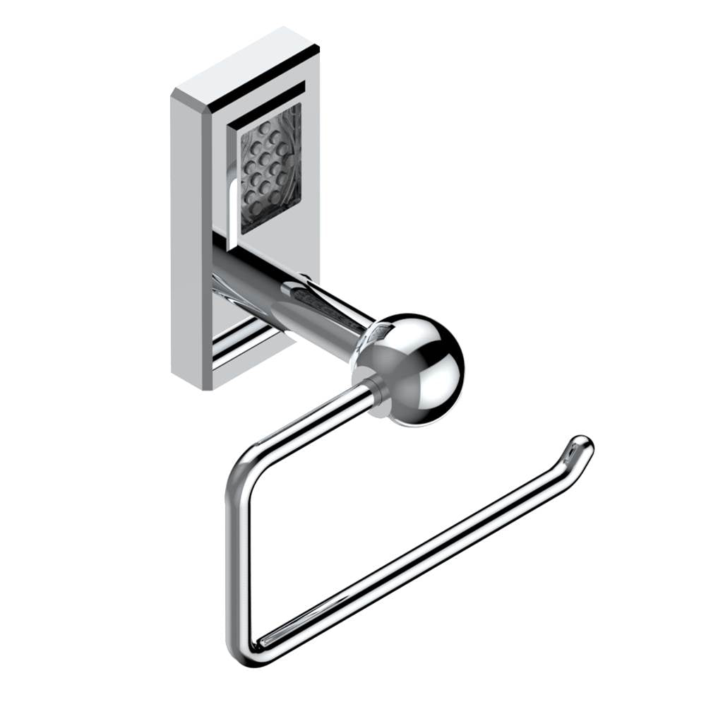 THG - Toilet paper holder, single mount without cover - Matt Umber PVD