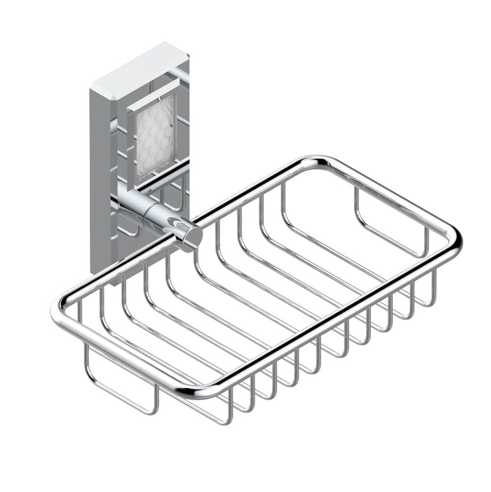 THG - Soap basket, wall mounted 6''1/4 x 3''5/8 - Matt Umber PVD