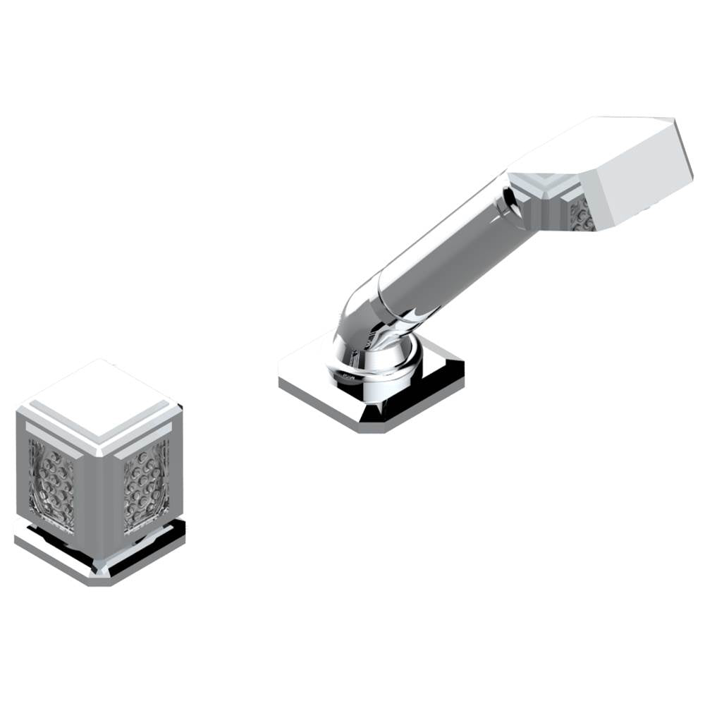 THG - Deck mounted mixer with handshower, progressive cartridge - Matt Umber PVD