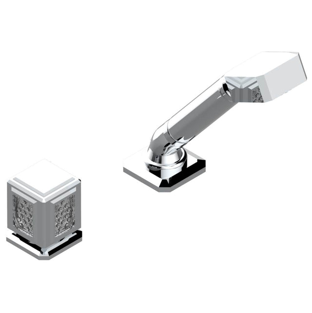 THG - Deck mounted mixer with handshower, progressive cartridge - Matt Umber PVD