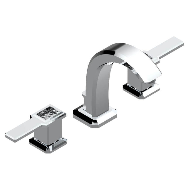 THG - Widespread lavatory set with drain - Matt Umber PVD
