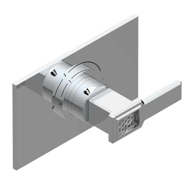 THG - Trim for THG thermostatic valve, rough part supplied with fixing box ref.5 200AE/US - Matt Umber PVD