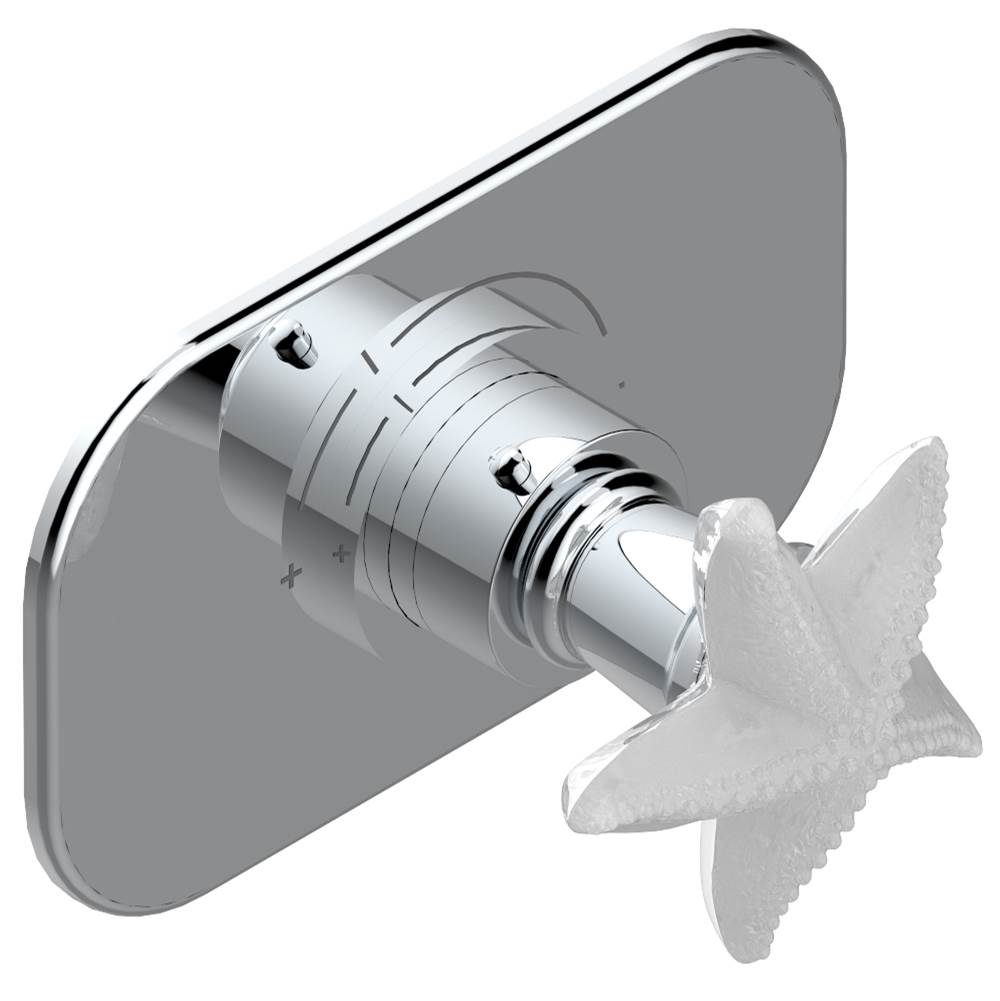 THG - Trim for THG thermostatic valve, rough part supplied with fixing box ref.5 200AE/US - Matt Umber PVD