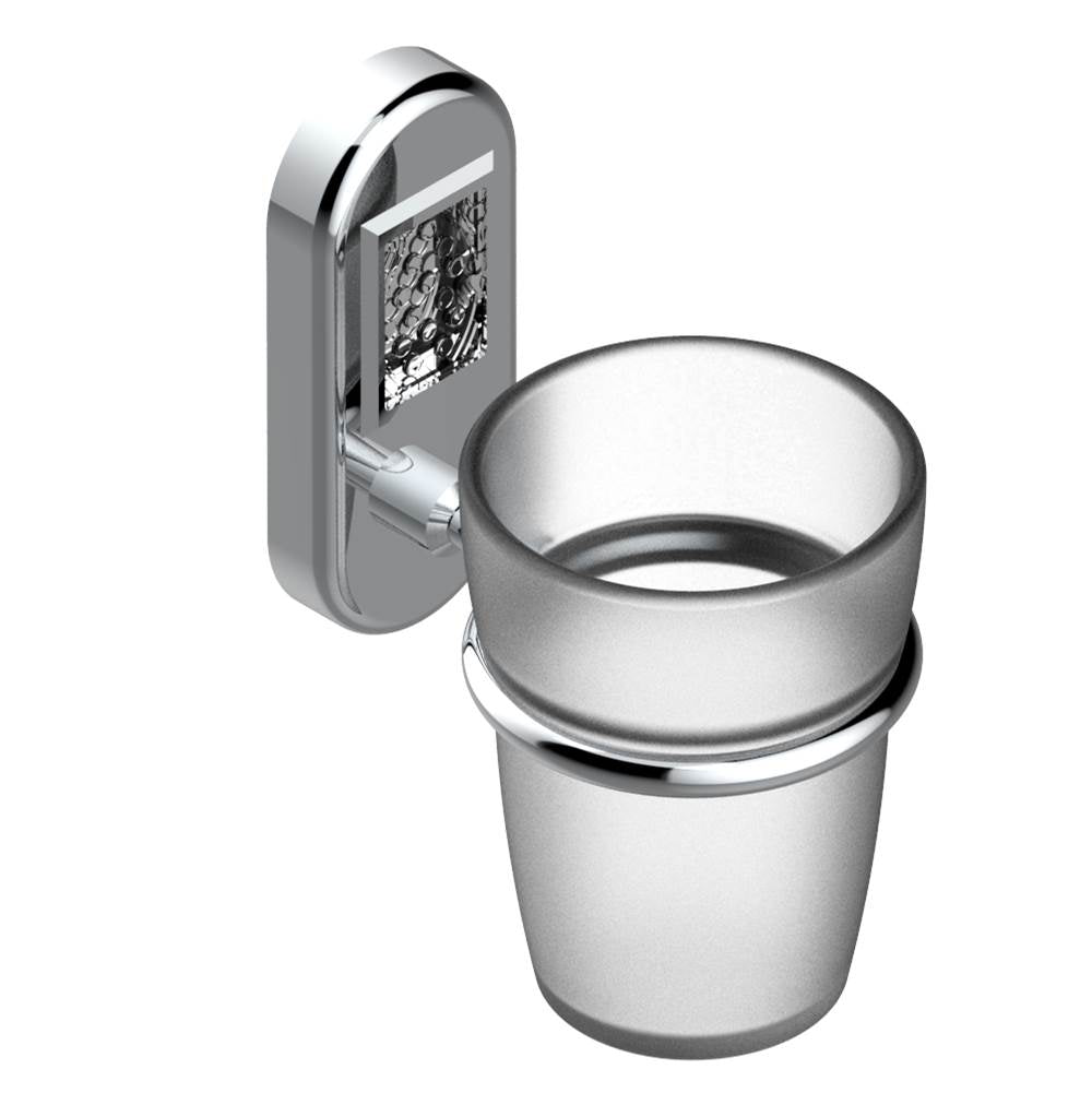 THG - Tumbler holder, wall mounted - Matt Umber PVD