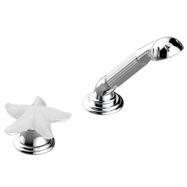 THG - Deck mounted mixer with handshower, progressive cartridge - Matt Umber PVD