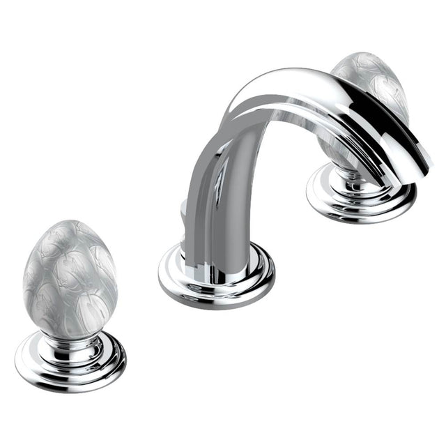 THG - Widespread lavatory set with drain - Matt Umber PVD