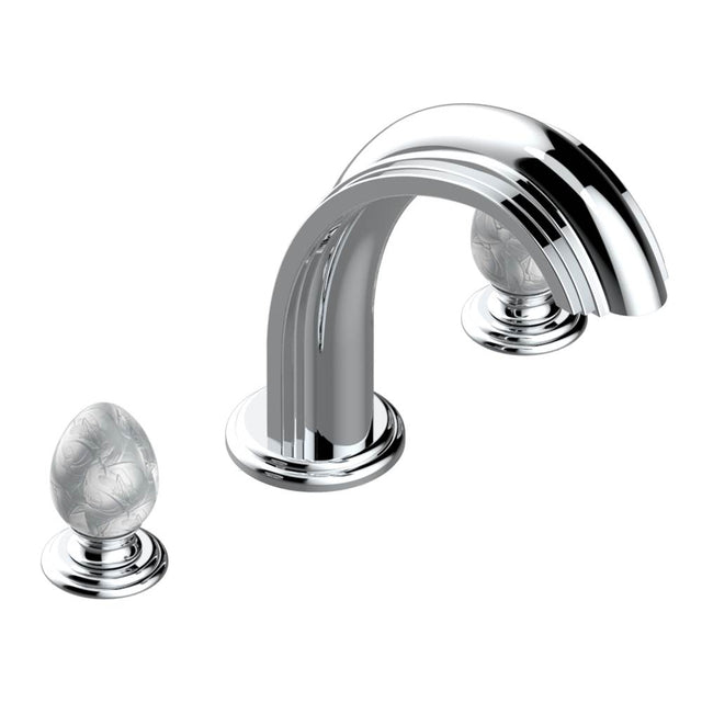 THG - Roman tub set with 3/4'' valves - Matt Umber PVD