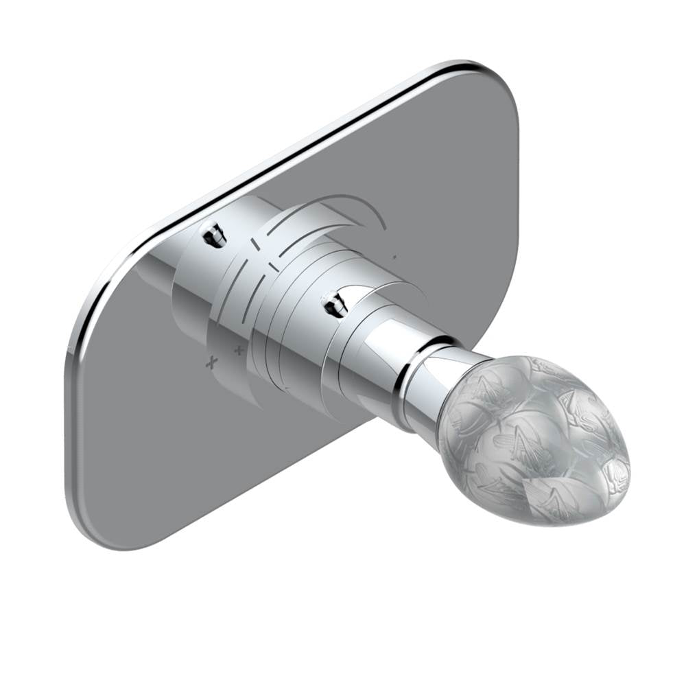 THG - Trim for THG thermostatic valve, rough part supplied with fixing box ref.5 200AE/US - Matt Umber PVD