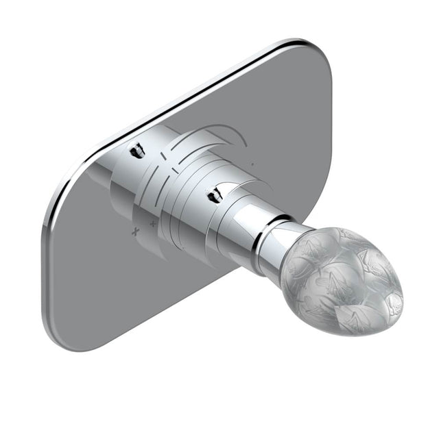 THG - Trim for THG thermostatic valve, rough part supplied with fixing box ref.5 200AE/US - Matt Umber PVD