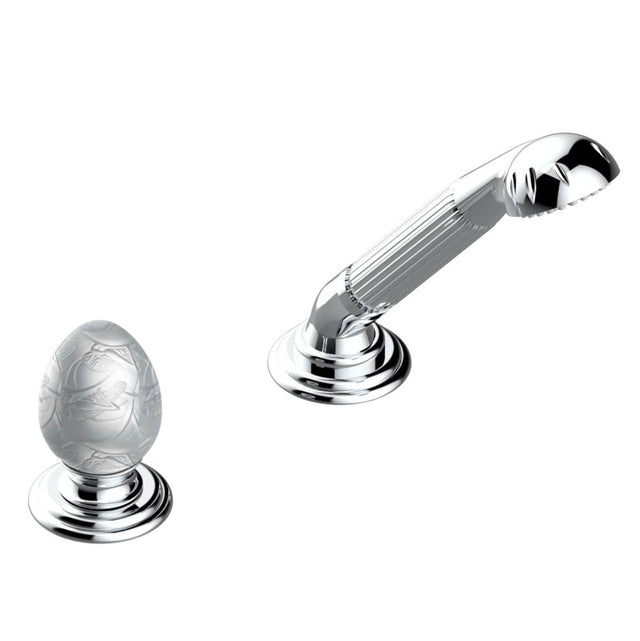 THG - Deck mounted mixer with handshower, progressive cartridge - Matt Umber PVD