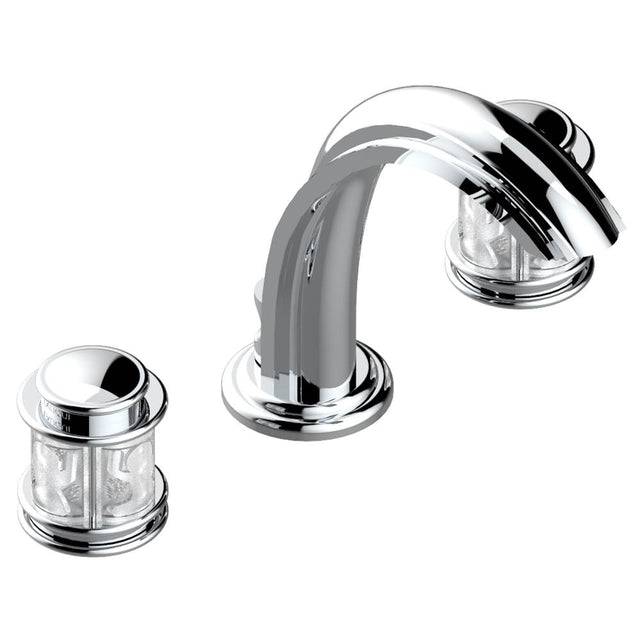 THG - Widespread lavatory set with drain - Matt Umber PVD