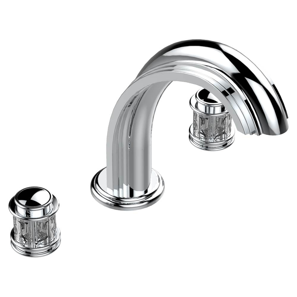 THG - Roman tub set with 3/4'' valves - Matt Umber PVD