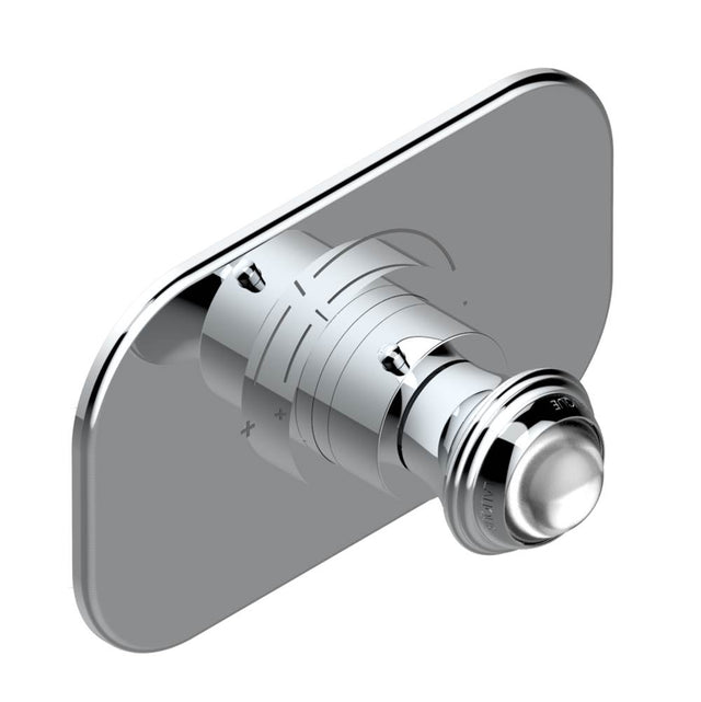 THG - Trim for THG thermostatic valve, rough part supplied with fixing box ref.5 200AE/US - Matt Umber PVD
