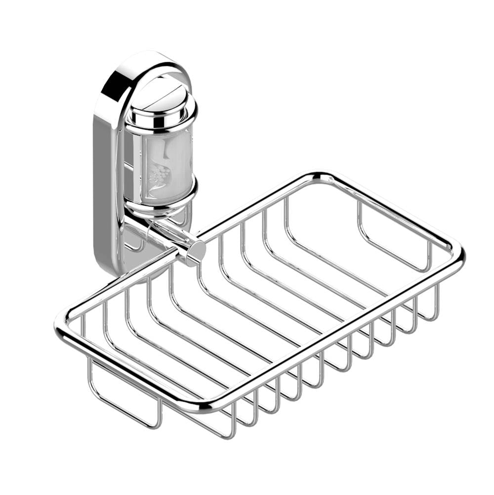 THG - Soap basket, wall mounted 6''1/4 x 3''5/8 - Matt Umber PVD