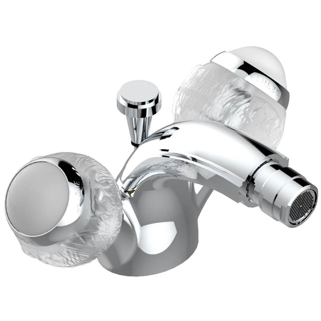 THG - Single hole bidet faucet with drain - Matt Umber PVD