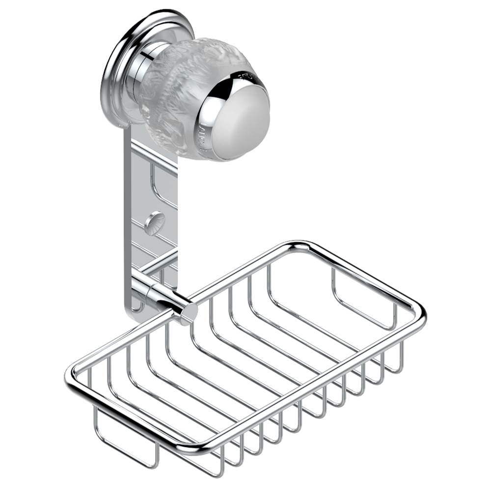THG - Soap basket, wall mounted 6''1/4 x 3''5/8 - Matt Umber PVD