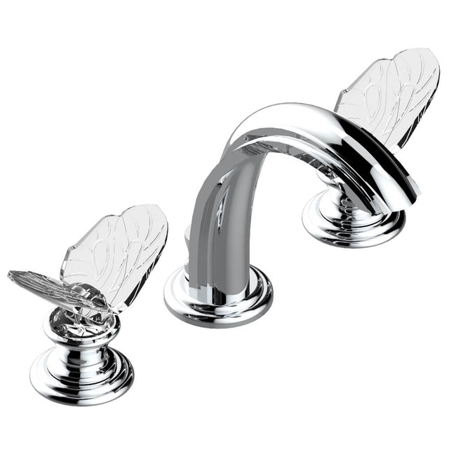 THG - Widespread lavatory set with drain - Matt Umber PVD
