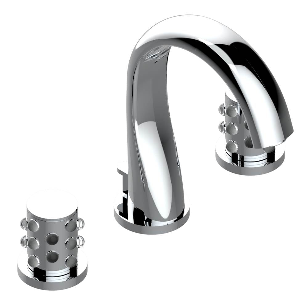 THG - Widespread lavatory set with drain - Matt Umber PVD