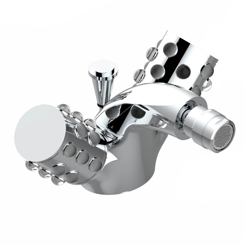 THG - Single hole bidet faucet with drain - Matt Umber PVD