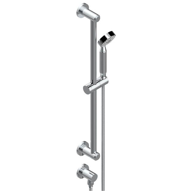 THG - Slide bar with handhsower and elbow - Matt Umber PVD