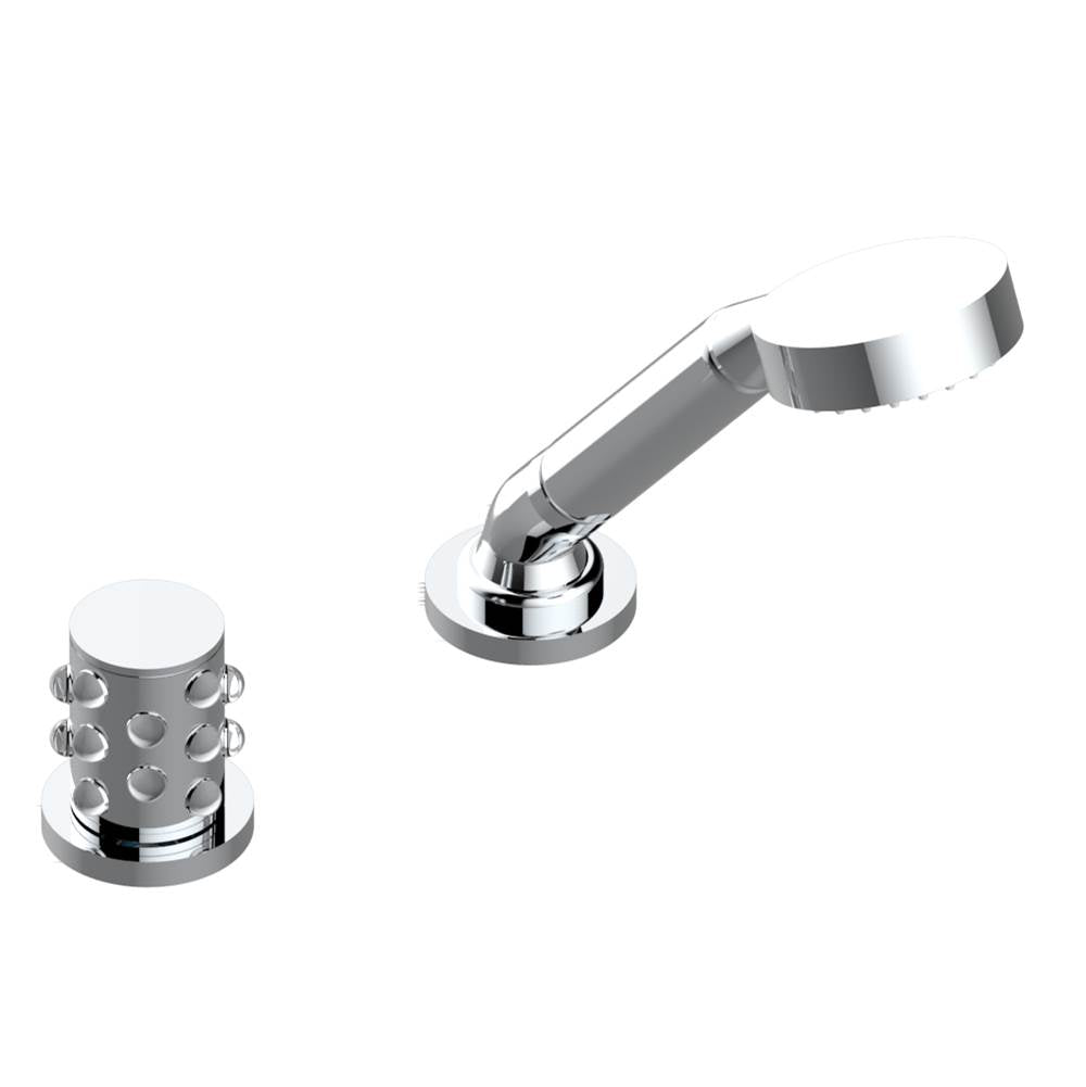 THG - Deck mounted mixer with handshower, progressive cartridge - Matt Umber PVD