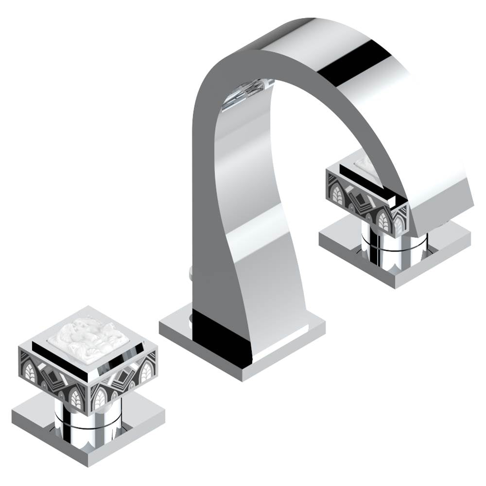 THG - Widespread lavatory set with drain - Chrome Polished,Gold Polished