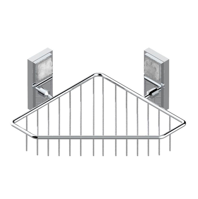 THG - Large corner soap basket, wall mounted - Matt Umber PVD