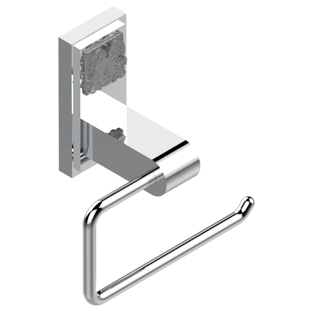 THG - Toilet paper holder, single mount without cover - Matt Umber PVD