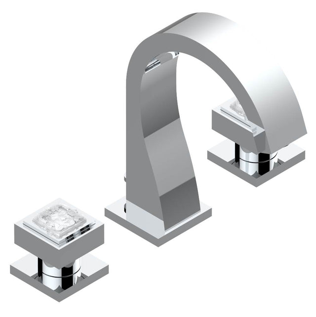 THG - Widespread lavatory set with drain - Matt Umber PVD