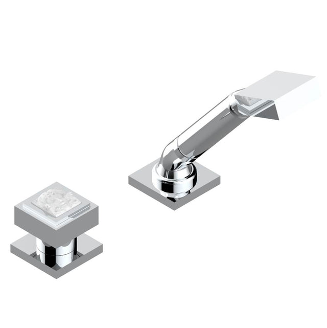 THG - Deck mounted mixer with handshower, progressive cartridge - Matt Umber PVD