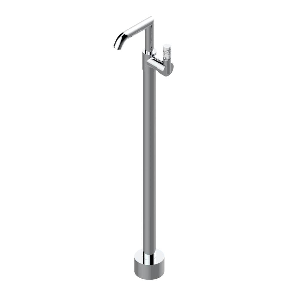 THG - Floor mounted lavatory faucet - Matt Umber PVD