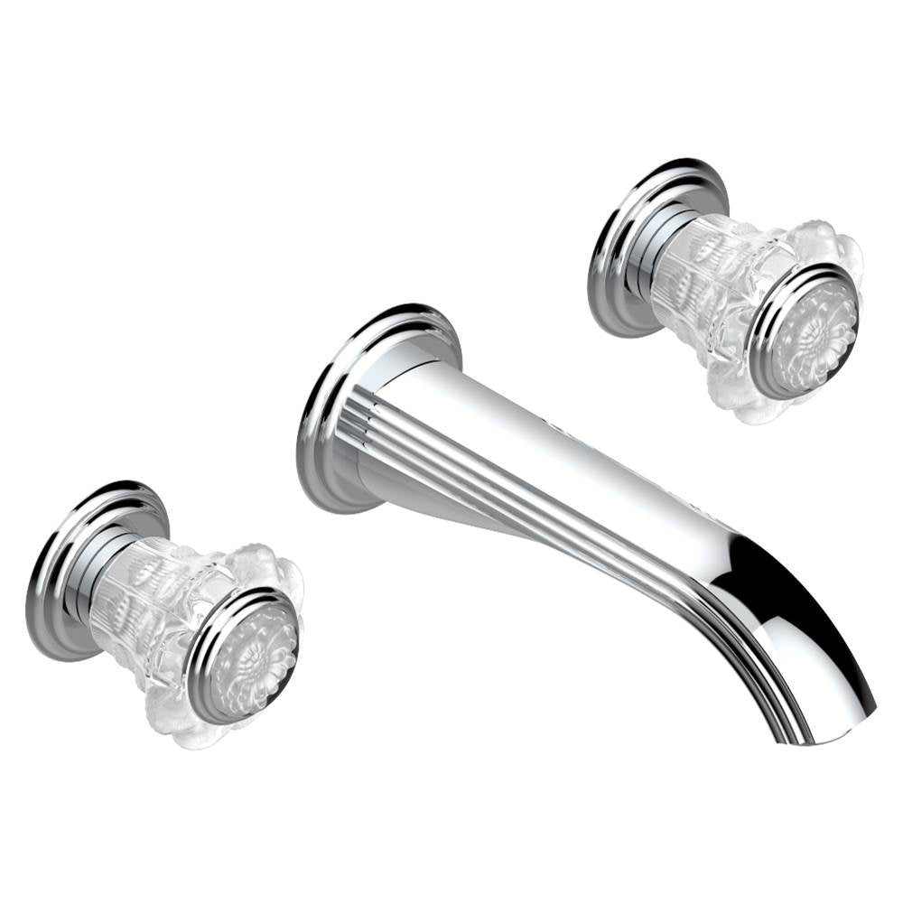 THG - Trim for wall mounted 3-hole lavatory set only - Matt Umber PVD
