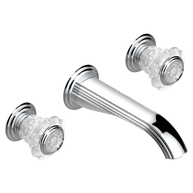 THG - Trim for wall mounted 3-hole lavatory set only - Matt Umber PVD