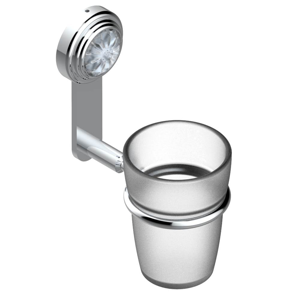 THG - Tumbler holder, wall mounted - Matt Umber PVD