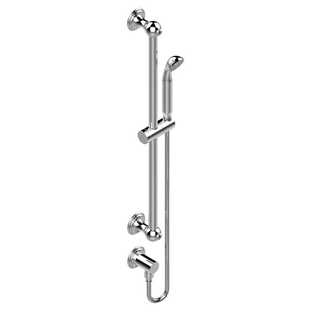 THG - Slide bar with handhsower and elbow - Matt Umber PVD