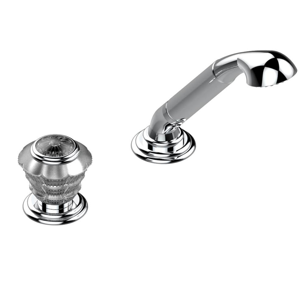 THG - Deck mounted mixer with handshower, progressive cartridge - Matt Umber PVD