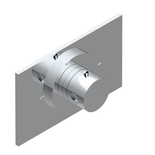 THG - Trim for THG thermostatic valve, rough part supplied with fixing box ref.5 200AE/US - Matt Umber PVD