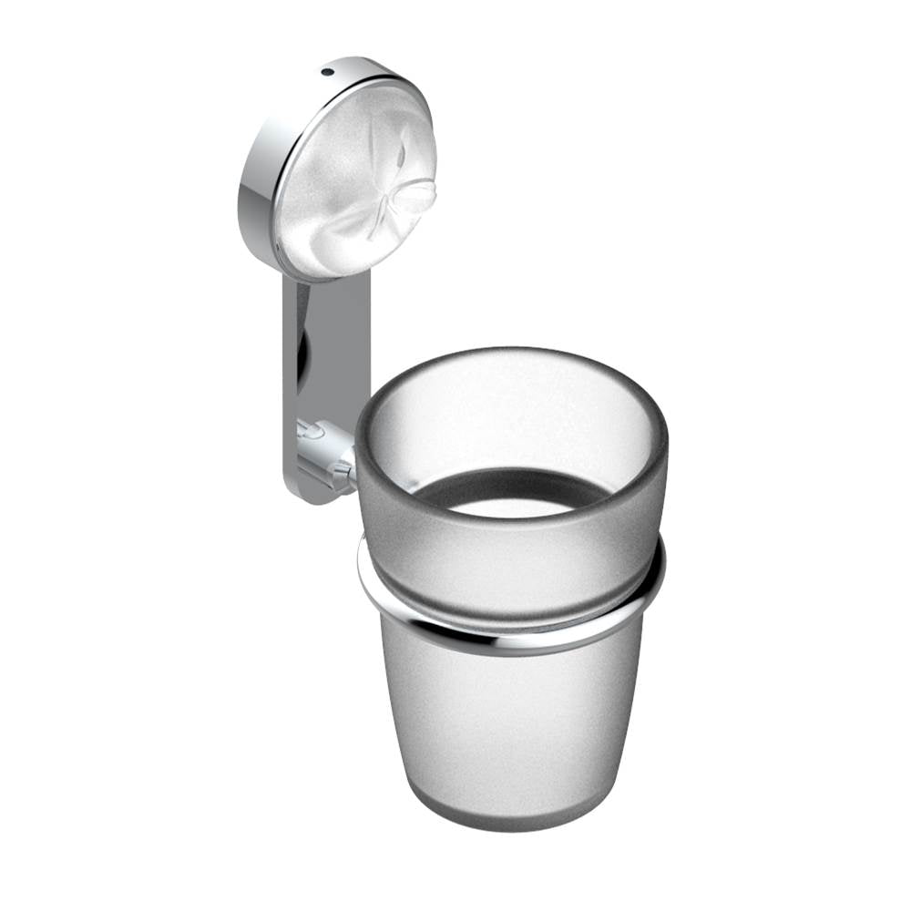 THG - Tumbler holder, wall mounted - Matt Umber PVD