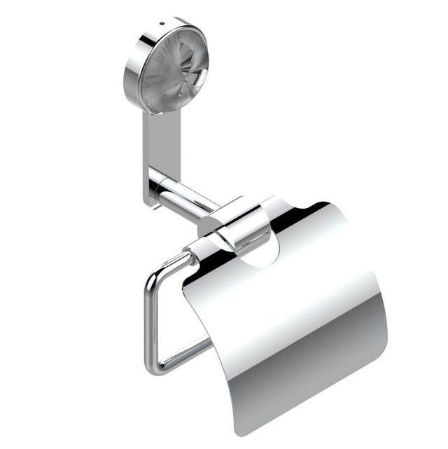 THG - Toilet paper holder, single mount with cover - Matt Umber PVD