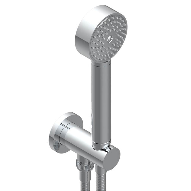 THG - Wall mounted handshower with integrated fixed hook - Matt Umber PVD
