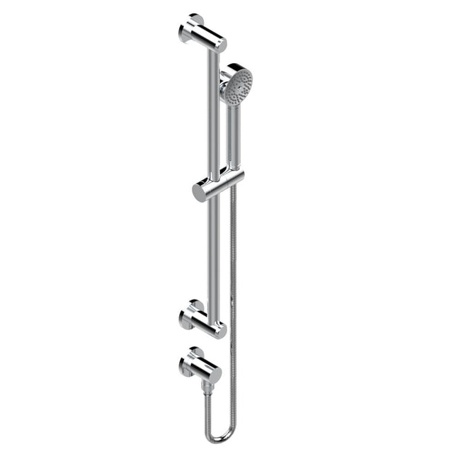 THG - Slide bar with handhsower and elbow - Matt Umber PVD