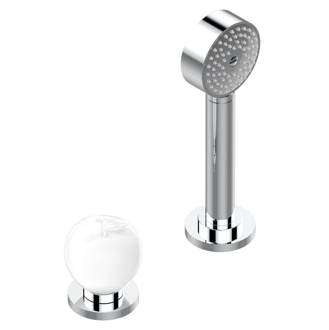 THG - Deck mounted mixer with handshower, progressive cartridge - Matt Umber PVD