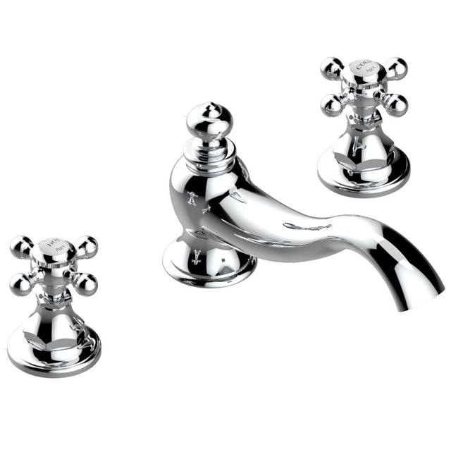 THG - Roman tub set with 3/4'' valves - Matt Umber PVD