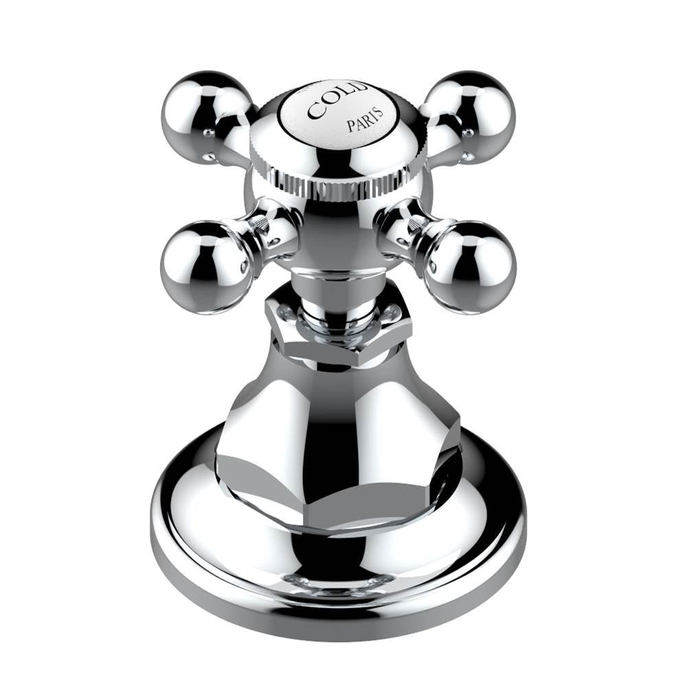 THG - 3/4'' deck valve with trim - Cold - Matt Umber PVD